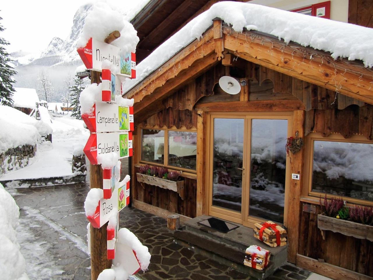 Appartamenti Chalet Orchidea Canazei Dış mekan fotoğraf